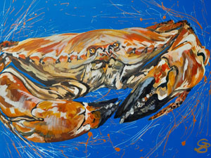 Georgie Baskerville Artist Sealife Gallery Image